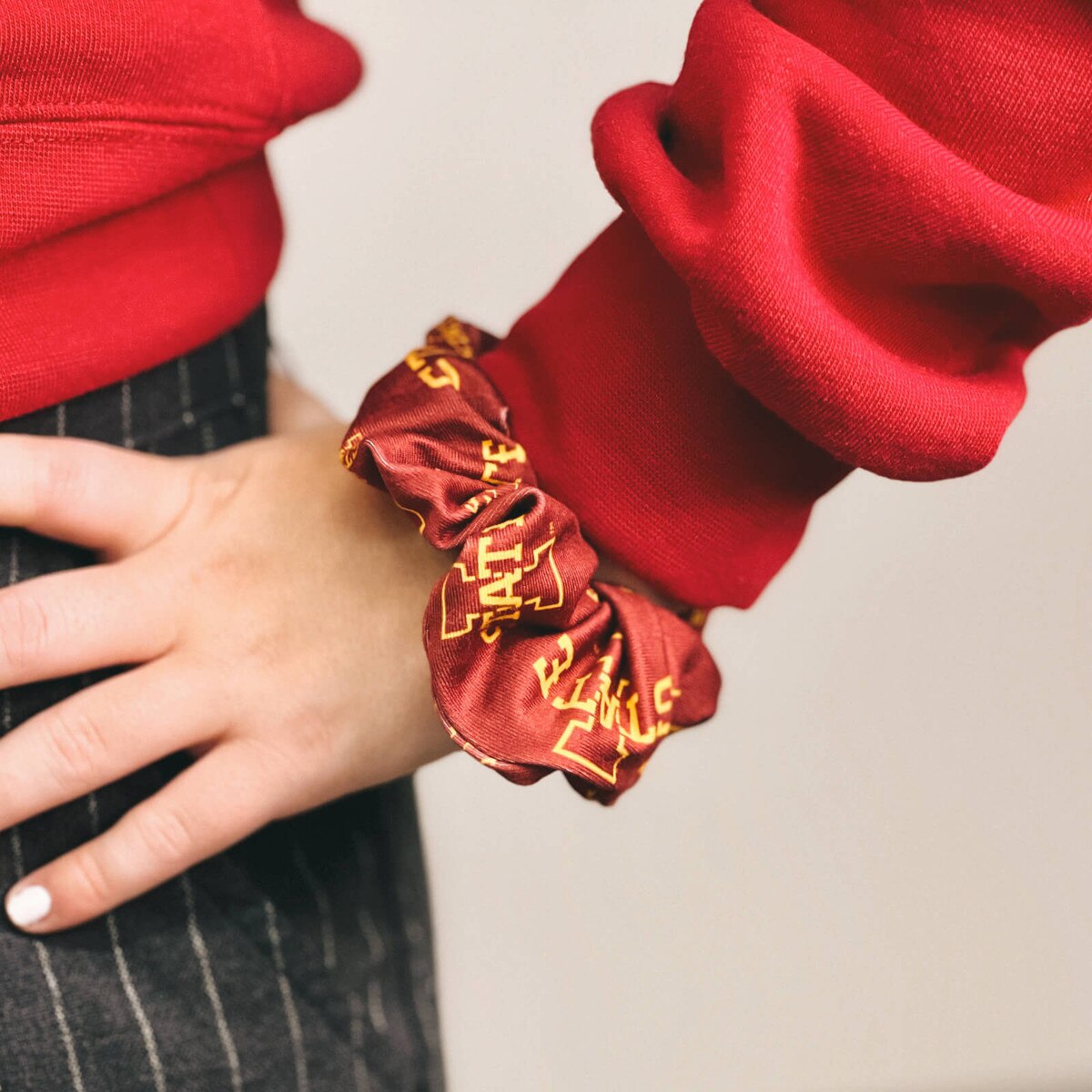 ZooZatz I-State Cardinal Scrunchie